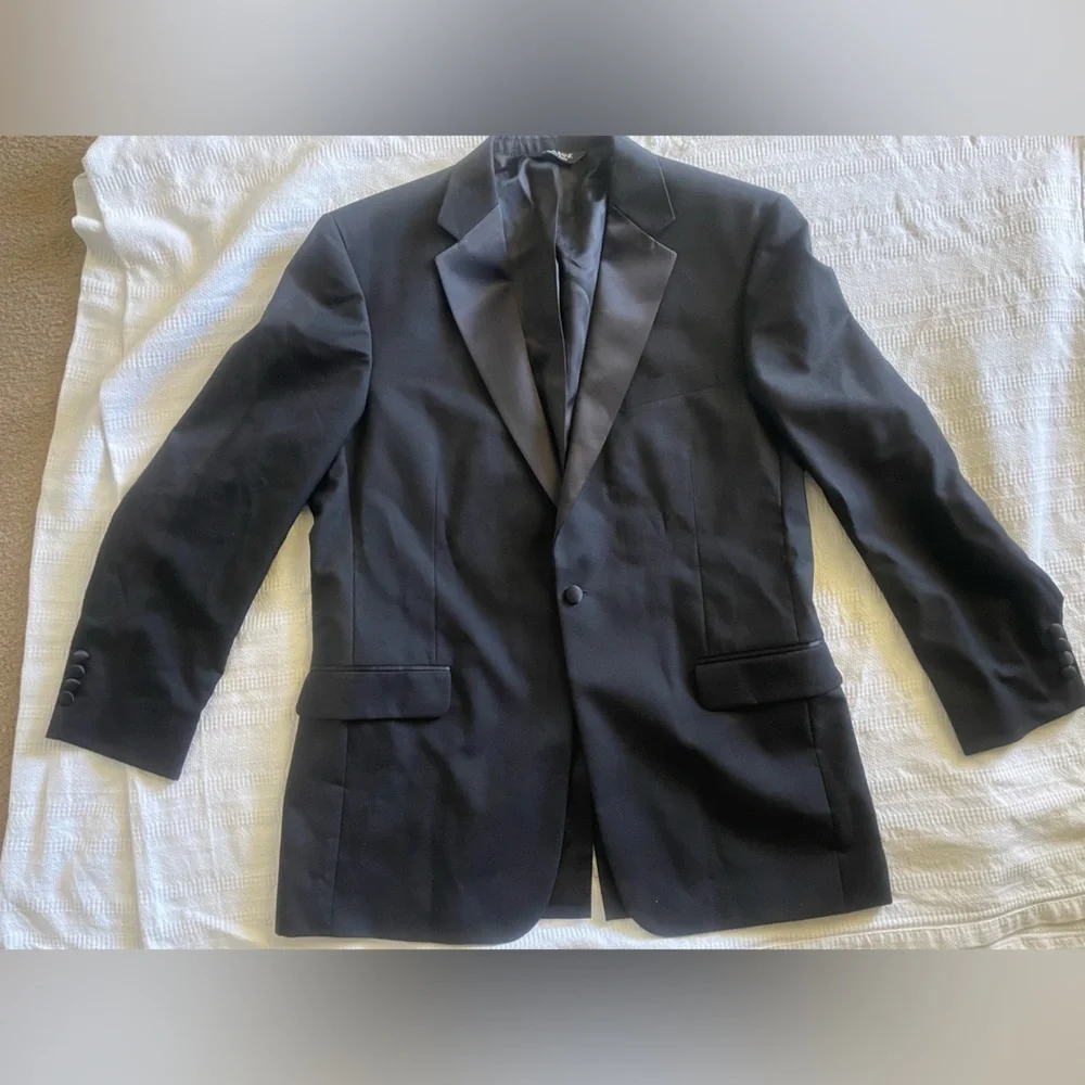 Banana Republic Wool Tailored Fit Suit Jacket size 46 men’s 100% wool